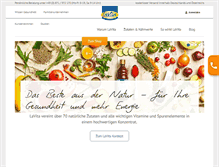 Tablet Screenshot of lavita.de